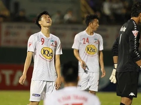 HAGL thua vì không thể trên cơ đối thủ