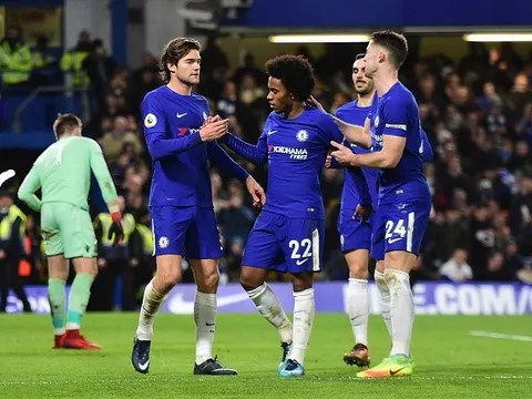 Hành hạ 'con mồi' quen thuộc, Chelsea hân hoan chào năm mới
