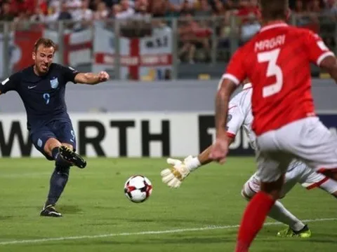 Harry Kane toả sáng rực rỡ, tuyển Anh đè bẹp Malta trên đất khách