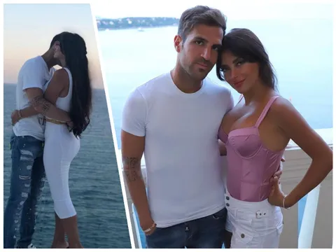Hậu đám cưới, vợ chồng Fabregas khoe loạt ảnh mặn nồng