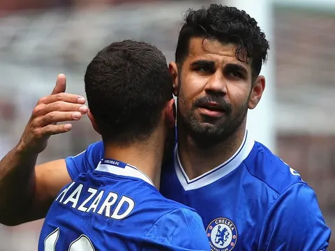 Hazard nài nỉ Diego Costa trở lại Chelsea
