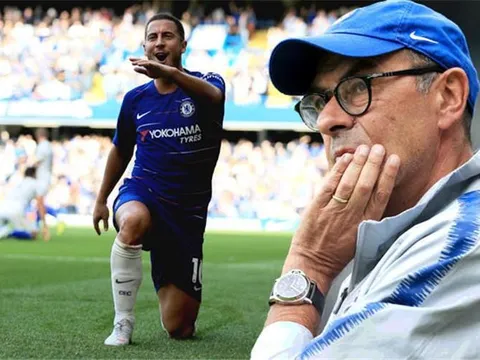 Hazard: "Sarri sẽ không thể biến tôi thành cậu ta"