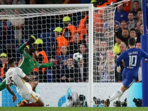 Hazard và Dzeko có cú đúp, Chelsea chia điểm với Roma tại Stamford Bridge