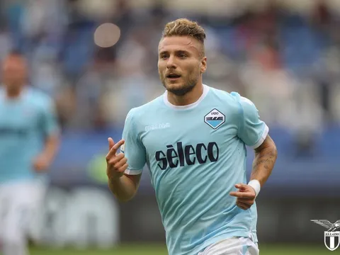 'Hero' Immobile đá như 'lên đồng', Lazio nhấn chìm Milan tại thánh địa Olimpico