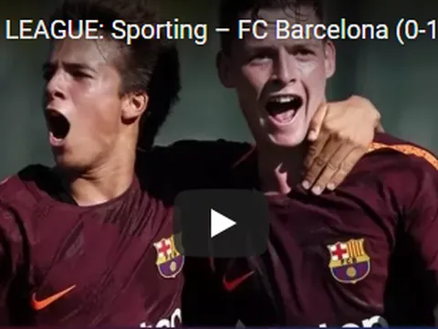 [Highlight] - Sporting 0-1 Barca (Giải trẻ)