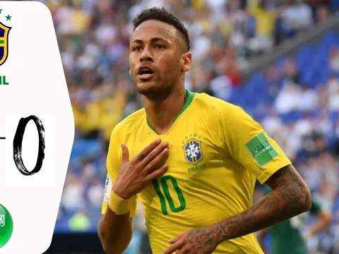 Highlights: Ả Rập Xê Út 0-2 Brazil (Giao hữu quốc tế)