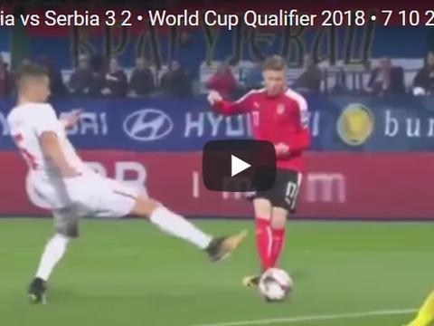 Highlights - Áo 3-2 Serbia (Vòng loại World Cup 2018)