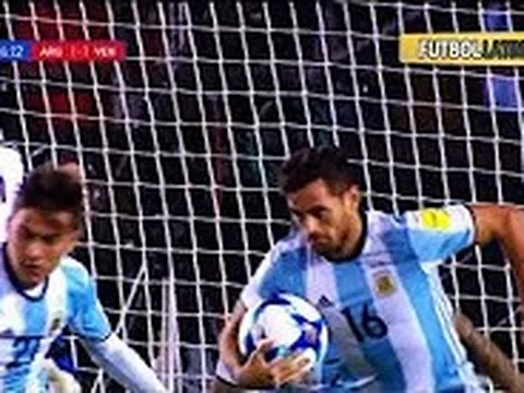 Highlights: Argentina 1-1 Venezuela (Vòng loại World Cup)