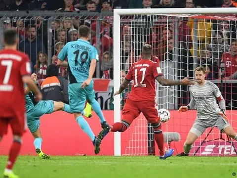Highlights: Bayern Munich 1-1 Freiburg (Vòng 10 Bundesliga)
