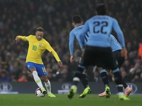 Highlights: Brazil 1-0 Uruguay (Giao hữu)