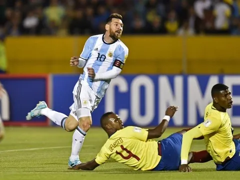 Highlights: Ecuador 1-3 Argentina (Vòng loại World Cup)
