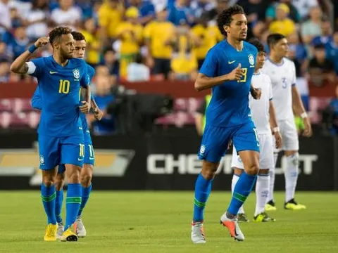 Highlights: El Savador 0-5 Brazil (Giao hữu quốc tế)