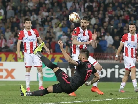 Highlights: FK Crvena Zvezda 0-1 Arsenal (Bảng H Europa League)