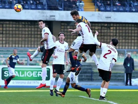 Highlights: Hellas Verona 3-0 AC Milan (Vòng 17 Serie A)