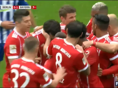 Highlights: Hertha Berlin 2-2 Bayern Munich (Vòng 7 giải VĐQG Đức)