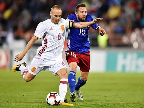 Highlights: Liechtenstein 0-8 Tây Ban Nha (Vòng loại World Cup 2018)
