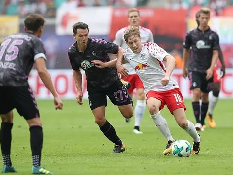 Highlights: RB Leipzig 4-1 Freiburg (Vòng 2 Bundesliga)