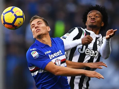Highlights: Sampdoria 3-2 Juventus (Vòng 13 Serie A)