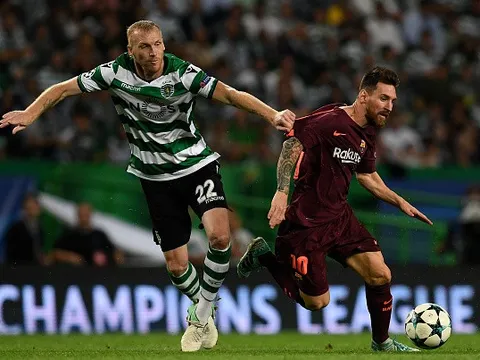 Highlights: Sporting CP 0-1 Barcelona (Bảng D Champions League)