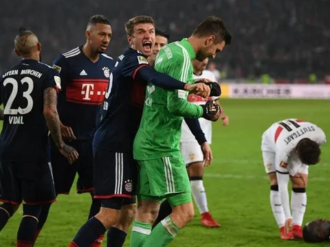 Highlights: Stuttgart 0-1 Bayern Munich (Vòng 17 Bundesliga)