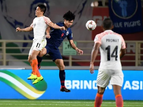 Highlights: Thái Lan 1-4 Ấn Độ (Asian Cup 2019)