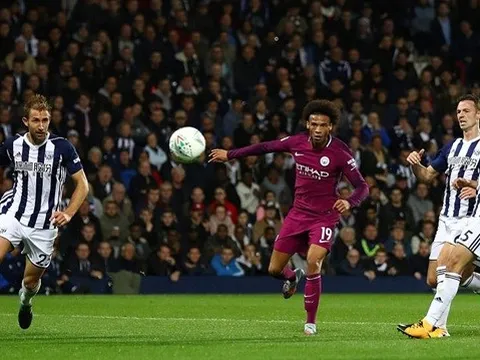Highlights: West Brom 1-2 Man City (Vòng 3 Cúp Liên đoàn)