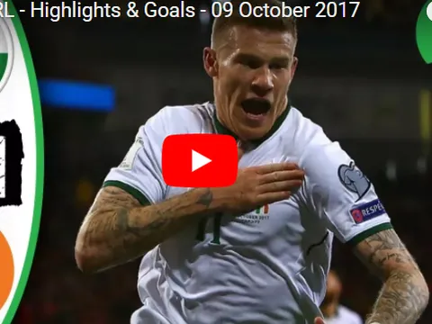Highlights - Xứ Wales 0-1 Ireland (Vòng loại World Cup 2018)