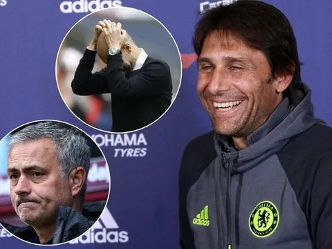 HLV Conte tuyên chiến Man Utd, Man City