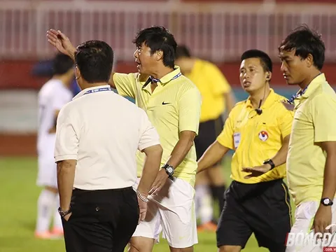 Hoà đội Công Vinh, HLV Lê Huỳnh Đức phản ứng trọng tài gay gắt tại đường Pitch
