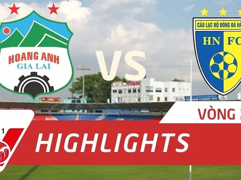Hoàng Anh Gia Lai 3-2 Hà Nội FC (Vòng 23 V-League 2017)