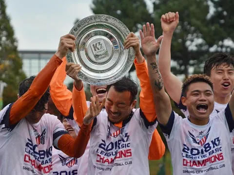 Cựu tuyển thủ U23 Việt Nam vô địch giải K3 Hàn Quốc