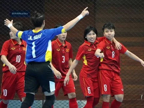 Hủy diệt Myanmar, futsal nữ Việt Nam thắp lên hy vọng có huy chương