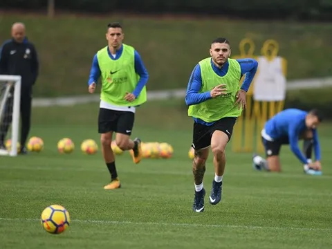 Icardi luyện tuyệt kĩ, đếm ngược giờ chinh phục Torino