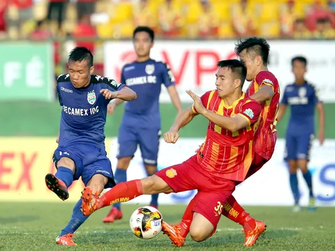 Nam Định sáng cửa play-off khi đánh bại B. Bình Dương