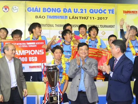 Thua U21 Yokohama, U21 Việt Nam giành ngôi Á quân giải U21 Quốc tế 2017