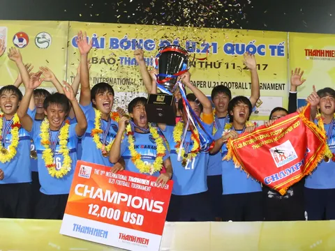 Chùm ảnh: U21 Yokohama lên ngôi vô địch
