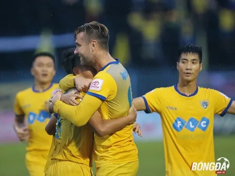 Lịch thi đấu bảng xếp hạng vòng 20 V-League 2017
