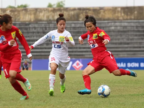 Giải VĐQG nữ 2017: “Hủy diệt” đàn em 6-0, Hà Nội I thể hiện tham vọng vô địch