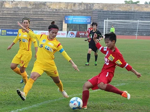 Vòng 10 giải VĐQG NỮ 2017: ĐKVĐ TP.HCM thắng khó nhọc Hà Nội II