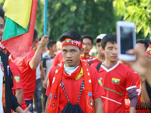 CĐV Myanmar cuồng nhiệt như thế nào trước trận gặp Việt Nam?