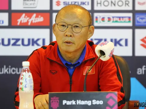 HLV Park Hang-seo: “Chúng tôi muốn nâng Cúp tại Mỹ Đình”