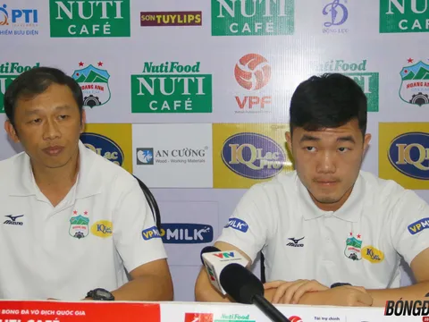 HLV Dương Minh Ninh lý giải trận thua muối mặt 0-3 của HAGL