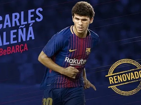 'Iniesta mới' chính thức gia hạn hợp đồng với Barcelona
