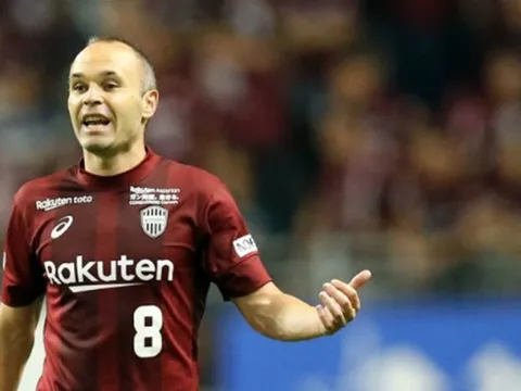 Iniesta tiếp tục tỏa sáng trên đất Nhật Bản sau pha ghi bàn đẳng cấp