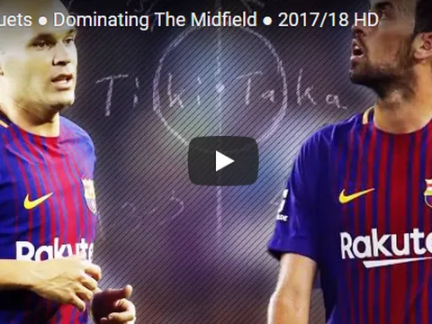 Iniesta và Busquets kiểm soát tuyến giữa như thế nào?