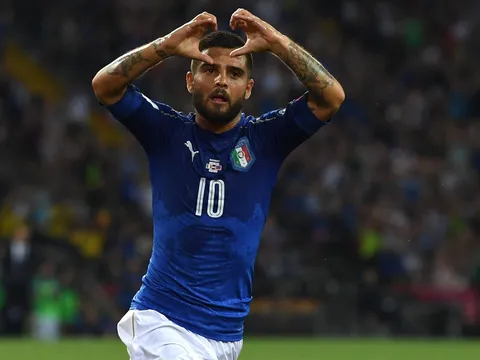 Insigne sẽ mặc áo số 10 của Italia
