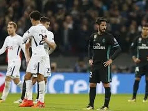 Isco bất lực trước hàng thủ Tottenham