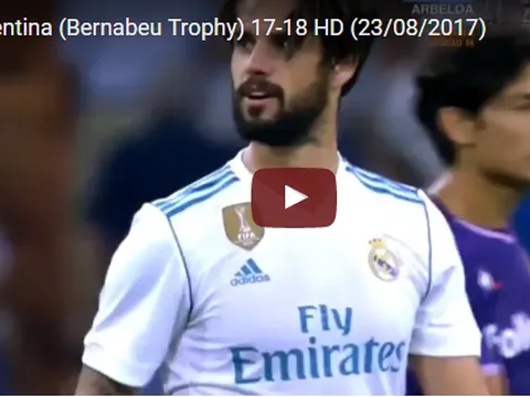 Isco chơi rất đẳng cấp trước Fiorentina