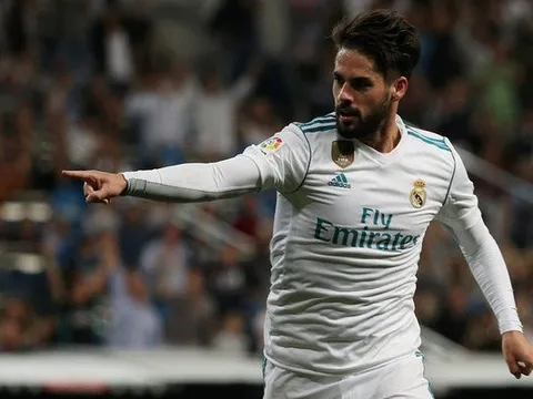 Isco chơi tuyệt hay trận gặp Espanyol