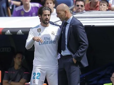 Isco không là gì nếu không có Zidane